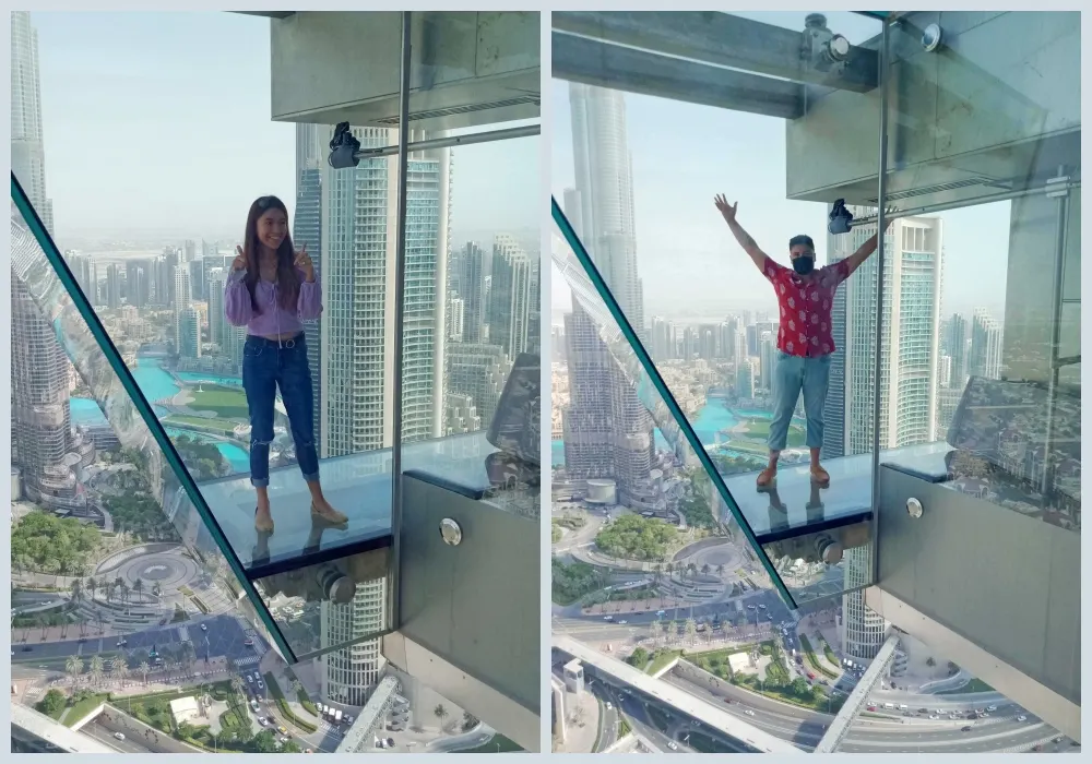 Sky Views Observatory + Glass Slide